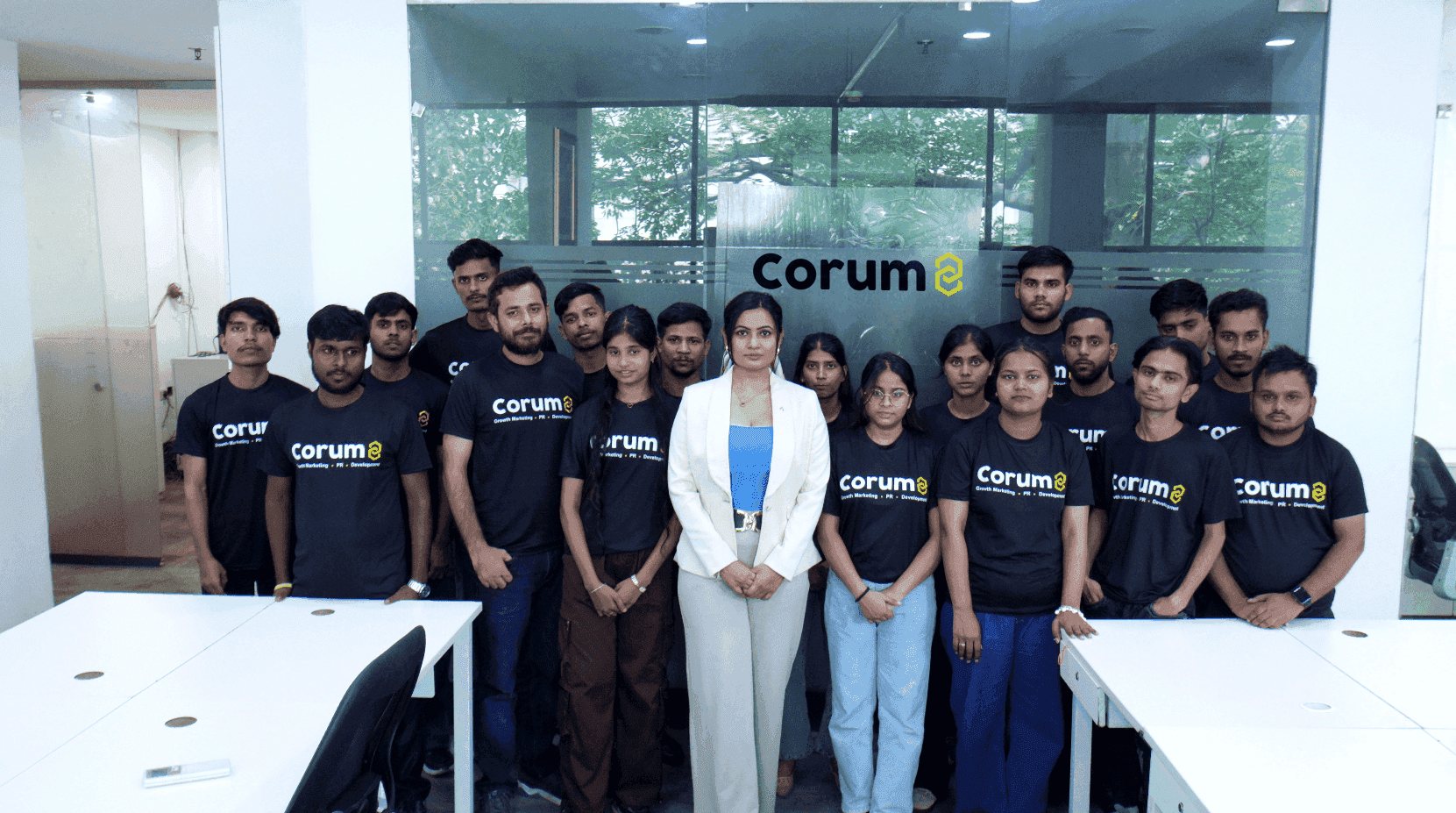 The Corum8 team together