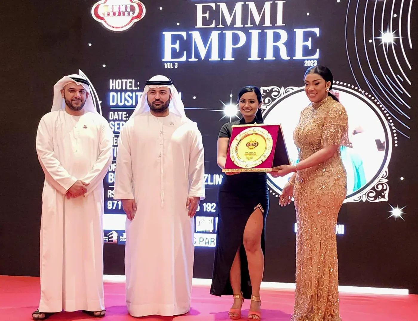 Corum8 receiving an industry award