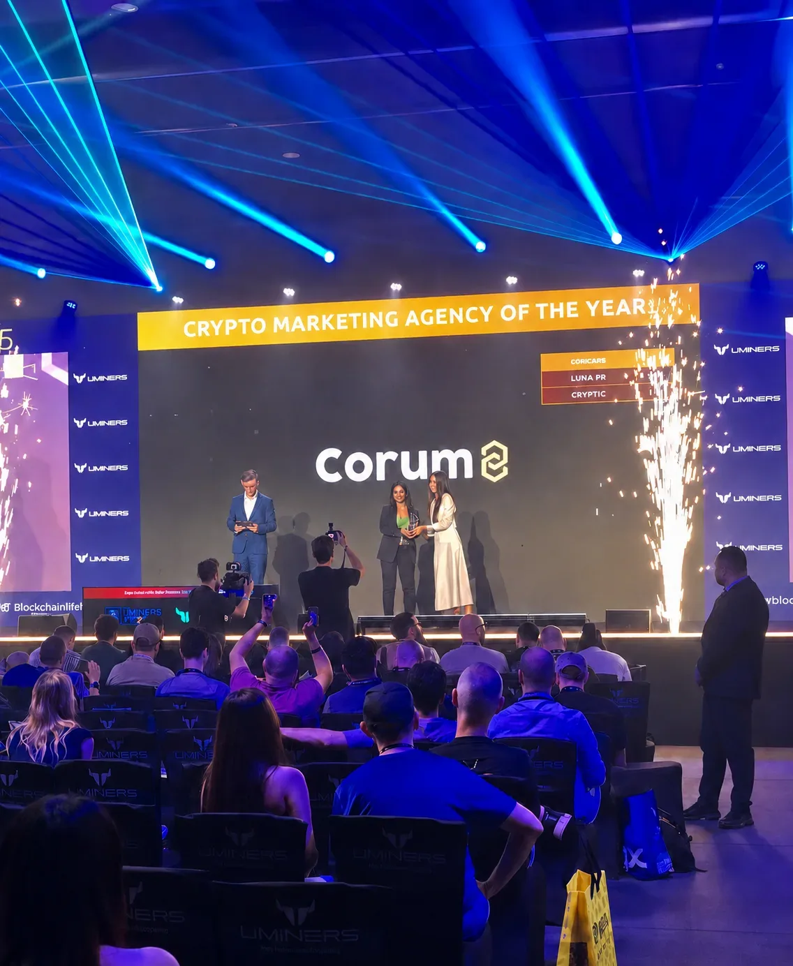 Corum8 team moment