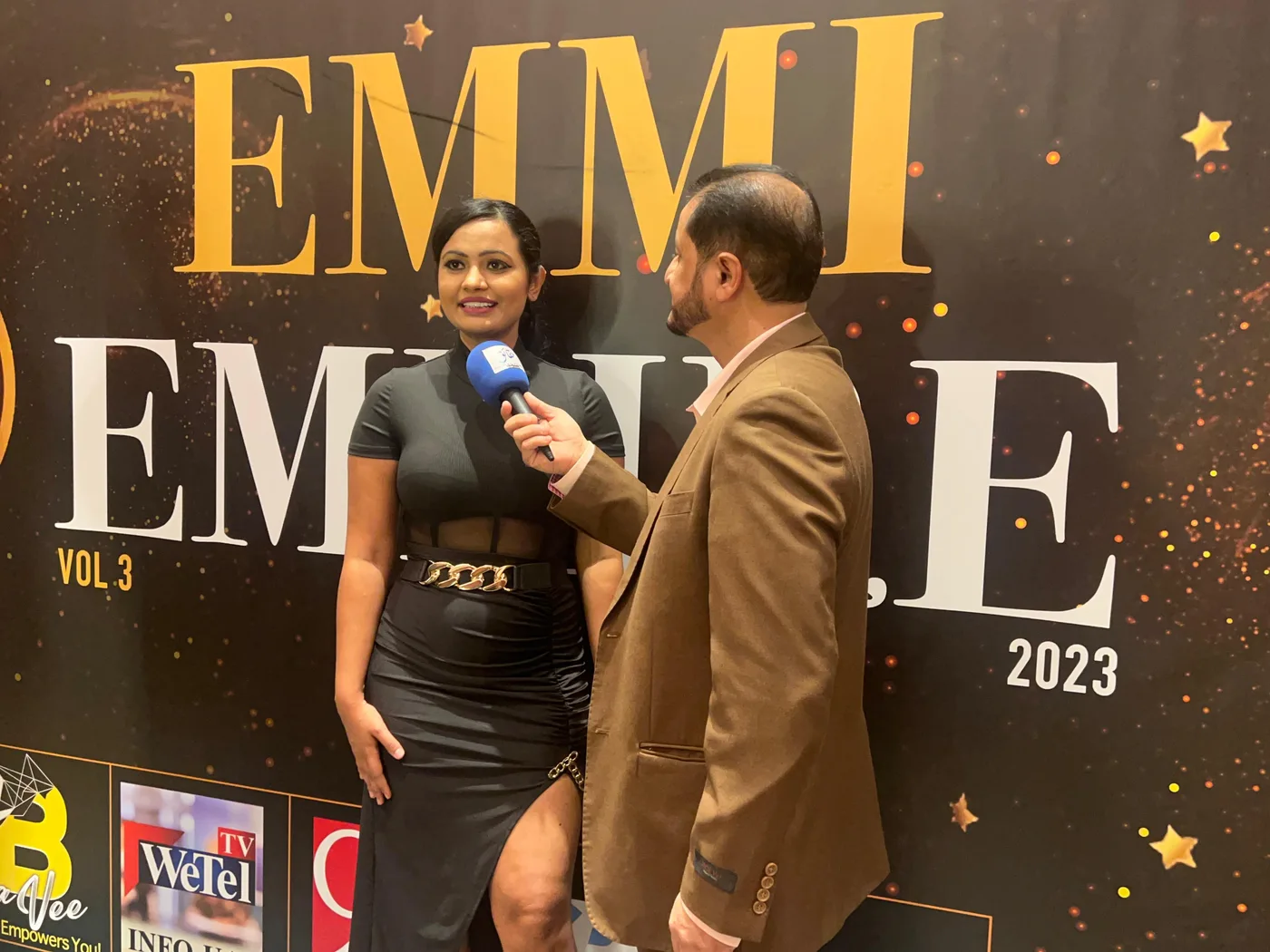 Corum8 leadership giving a media interview