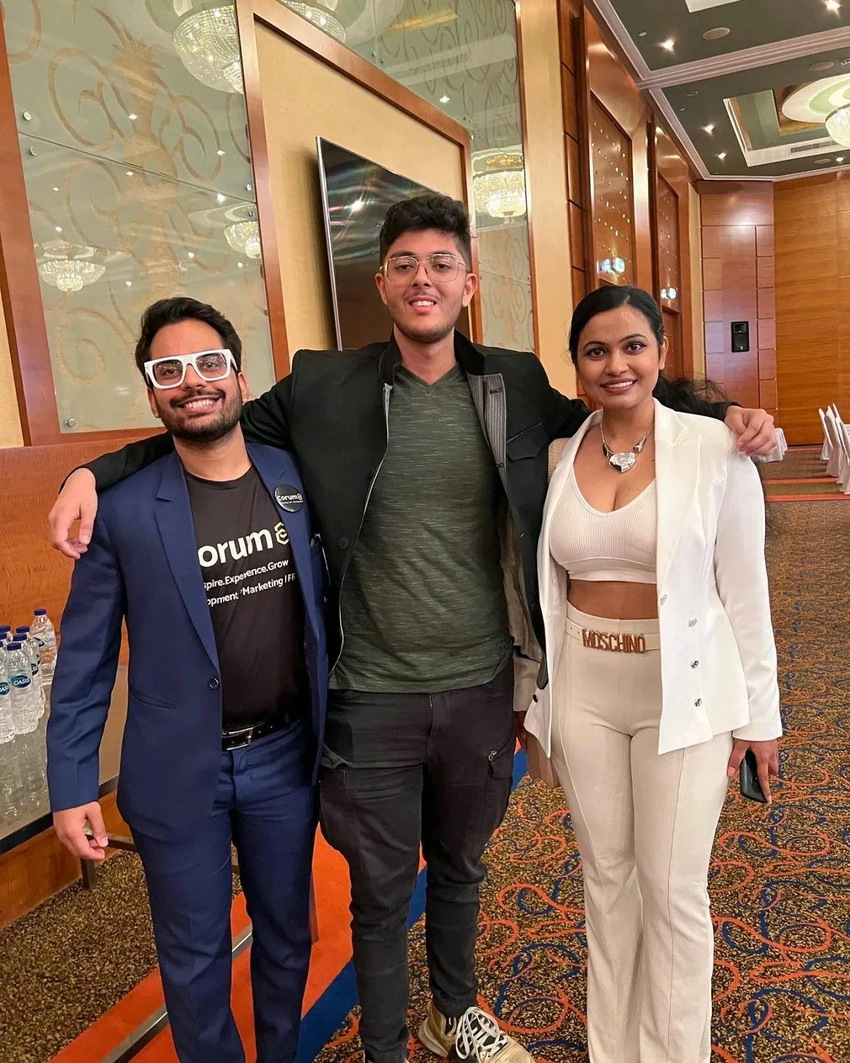 Corum8 team with a creator from the network