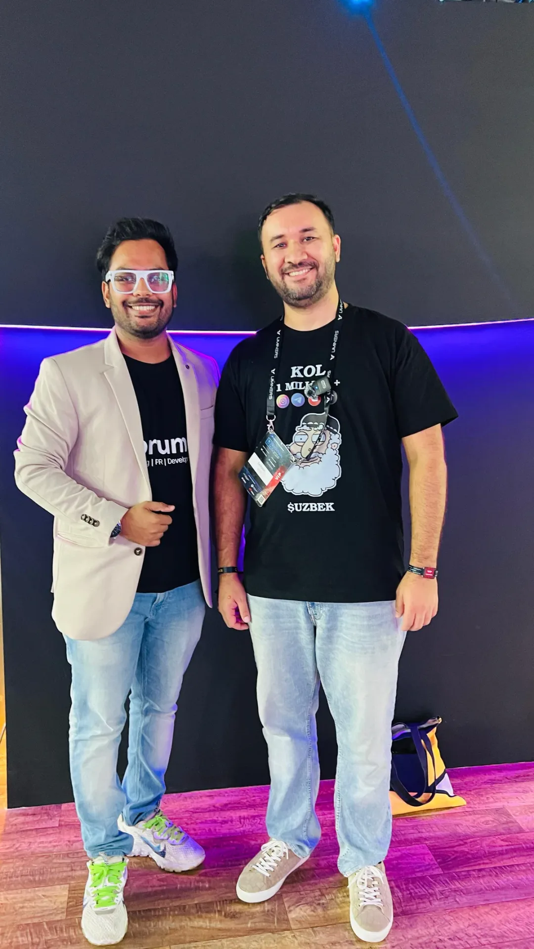Corum8 team with a creator from the network